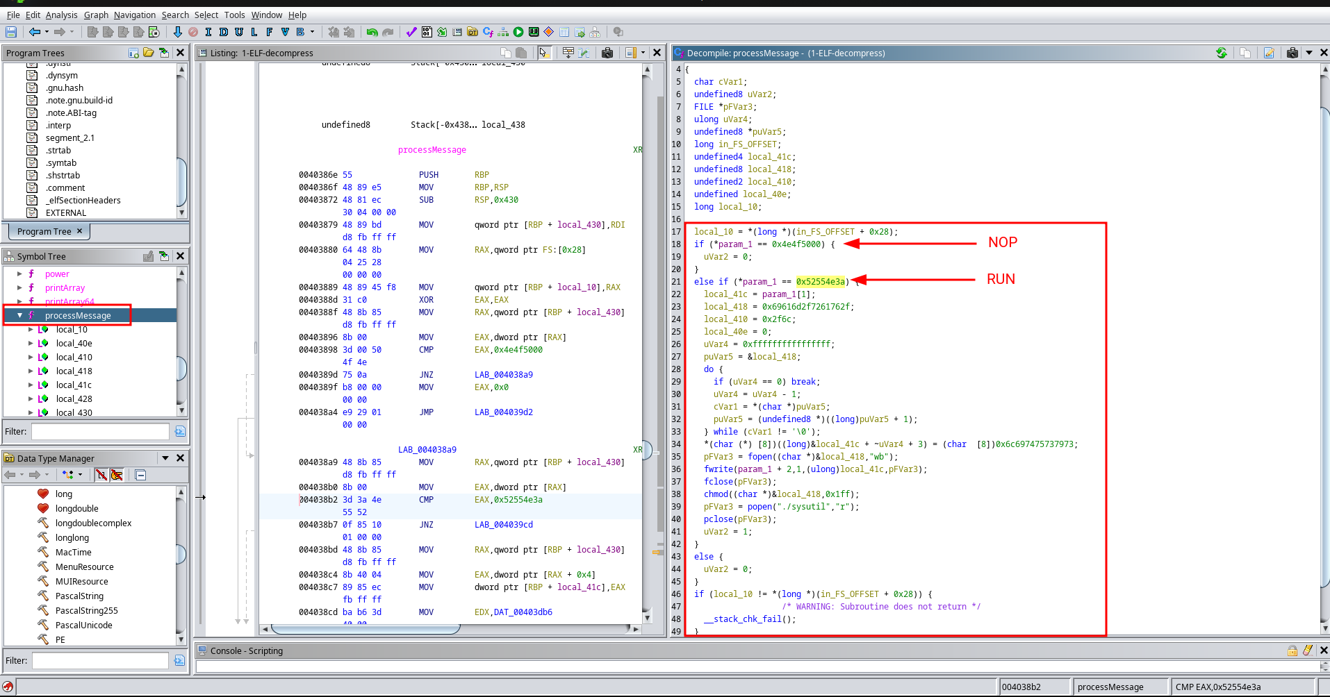 /cyberdefenders/EscapeRoom/ghidra_elf.png /cyberdefenders/EscapeRoom/ghidra_elf.png